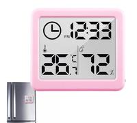 Monitor de temperatura y humedad | Medidor digital de temperatura y humedad | Termómetro e higrómetro LCD electrónico para oficina en el hogar