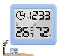 Monitor de temperatura y humedad | Termohigrómetro digital electrónico | Termohigrómetro de alta precisión fácil de usar