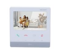 Monitor de videoportero Hikvision HD 4,3" TFT 2 hilos blanco