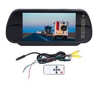 Monitor de visión Trasera Pantalla TFT LCD HD de 7 Pulgadas de estacionamiento de Marcha atrás de Respaldo de Alta resolución para automóviles con Control Remoto