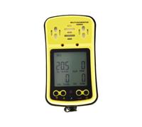 Monitor Detector de Gas múltiple portátil AS8900 con Pantalla LCD 4 en 1 Gas Combustible O2 H2S CO 0~999 PPM for el Trabajo y el hogar Alta Estabilidad y sensibilidad