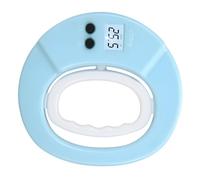 Monitor digital de fuerza de agarre apto para niños Medición de 50 kg Construcción de ABS resistente Ideal para ejercicios de entrenamiento y recuperación Probador de agarre físico para niños