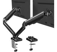 Monitor dual VIVO de hasta 32 pulgadas y 19,8 libras por pantalla, brazo neum tico, soporte de escritorio, contrapeso articulado, soporte VESA cl