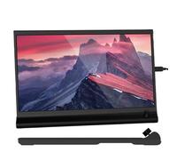 Monitor Externo - Dispositivo Ligero con Colores fieles de 39,6 cm | Monitor para Viaje, para Ordenador portátil, PC, Tableta, Medios, hogar, Interior, entusiastas y familias