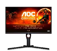 MONITOR GAMING AOC 25G3ZM/BK 24.5" FHD 1920 X 1080, 240HZ, 0.5MS, DP, 2XHDMI