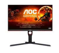 AOC G3 Q27G3XMN/BK pantalla para PC 68,6 cm (27") 2560 x 1440 Pixeles 2K Ultra HD LED Negro