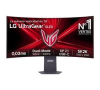 Monitor Gaming Curvo LG UltraFine 45GX950A-B 45/ 5K2K/ 0.03ms/ 330Hz/ OLED/ Multimedia/ Regulable en altura/ Negro