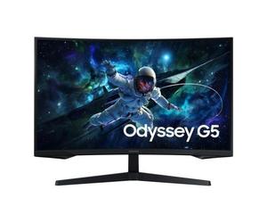 Monitor Gaming Curvo Samsung Odyssey G5 S32CG552EU 32'/ QHD/ 1ms/ 165Hz/ VA/ Negro