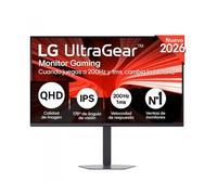 Monitor LG UltraGear 32G620B-B 32" QHD 200Hz IPS HDR10 FreeSync G-Sync regulable altura