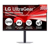 Monitor Gaming LG UltraGear 32G620B-B 31.5'/ QHD/ 1ms/ 200Hz/ IPS/ Regulable en altura/ Negro