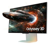 Monitor Gaming Samsung Odyssey 3D G90XF S27FG904XU 27'/ 4K/ 1ms/ 165Hz/ 3D/ Multimedia/ Regulable en altura/ Plata