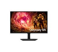 Samsung Odyssey G5 Monitor Gaming (S27FG506EU), Flat, 27", 2560x1440 (QHD), IPS, 180 Hz, 1ms, Compatibilidad G-Sync, HDMI, Display Port, Entrada de audio, HAS, Pivot