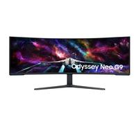 Samsung G95NC LED display 144,8 cm (57") 7680 x 2160 Pixeles Dual UHD Negro, Blanco