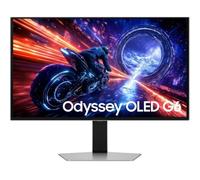 Monitor Gaming Samsung Odyssey OLED G6 G60SF S27FG604SU 27'/ QHD/ 0.03ms/ 500Hz/ QD-OLED/ Regulable en altura/ Plata