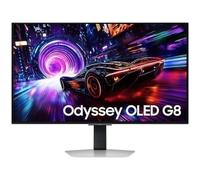 Monitor Gaming Samsung Odyssey OLED G8 S32FG812SU 32/ 4K/ 0.03ms/ 240Hz/ Multimedia/ Regulable en altura/ Plata