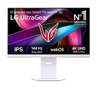 Monitor gaming LG UltraGear 32'', 4K UHD, 144 Hz, 1ms, Smart TV webOS 24 - 32G810SA-W