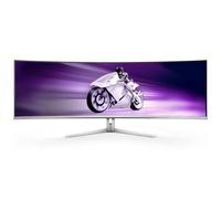 Philips Evnia 8000 49M2C8900L/00 pantalla para PC 124,2 cm (48.9") 5120 x 1440 Pixeles Dual QHD QD-OLED Blanco