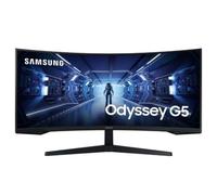 Monitor Gaming Ultrapanorámico Curvo Samsung Odyssey G5 LC34G55TWWP 34'/ UWQHD/ 1ms/ 165Hz/ VA/ Negro