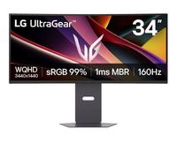 Monitor Gaming Ultraparonámico Curvo LG UltraGear 34G600A-B 34'/ WQHD/ Multimedia/ 5ms/ 160Hz/ VA/ Regulable en Altura/ Negro