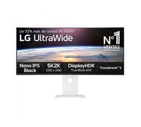 Monitor gaming ultraparonámico curvo lg ultragear 40u990a-w 40'/ 5k2k/ multimedia/ 1ms/ 120hz/ ips/ regulable en altura/ blanco