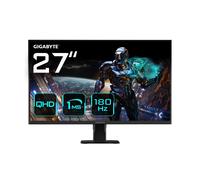 GIGABYTE GS27QA 27" Monitor de Juego QHD - 2560 x 1440, 180Hz, 1ms, 300 cd/m², FreeSync, HDR Ready, HDMI 2.0, Displayport 1.4