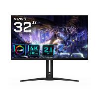 MONITOR GIGABYTE 32" AORUS FO32U2P,OLED,3840X2160 (UHD),0.18PP,1,5M:1,0,03MS,240HZ,2HDMI+2DP+miniDP+3USB3.2+1TYPE-C,ALTAVOCES AORUS FO32U2P EK1