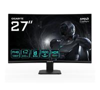 GIGABYTE GS27FC2 Monitor Gaming Curvo 27" FHD - 1920 x 1080, 240Hz, 1ms, 350 CD/m², HDR Ready, HDMI 2.0, Displayport 1.4