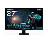 GIGABYTE GS27QCA 27" Monitor Curvo para Gaming QHD - 2560 x 1440, 180Hz, 1ms, 250 cd/m², FreeSync, HDR Ready, HDMI 2.0, DisplayPort 1.4