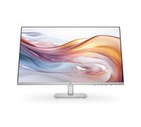 HP 527sh - Monitor de 27" FHD (1920x1080, IPS, 100 Hz, 5ms, 99% sRGB, 300 Nits, Contraste 1500:1, Altura Ajustable) Negro con Soporte Plateado