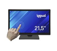 iggual Monitor Táctil Capacitivo Full HD. -Panel IPS de 21,5" -LCD-LED -(16:9) -Protección IP63. -Conexiones : USB-A+VGA+HDMI -Windows, Android, Linux, Raspberry Pi -Usos Recomendado: TPV. (MTL21PX)