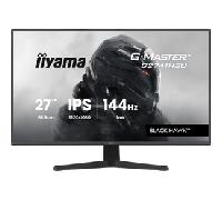 MONITOR IIYAMA 27 PULGADAS RESOLUCION FULL HD (1920X1080), PANEL IPS, 1 MS (MPRT), 75 HZ, BRILLO 250, CONTRASTE 1000:1, HDMI, DISPLAYPORT, USB HU G2741HSU-B1