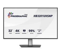 iiyama ProGraphic HB3201UHSNP-B1 32 IPS (DCI-P3 99%, sRGB 100%, validado por Pantone), UHD 3840 x 2160, 4 ms, 1 HDMI, 1 DP, 1 USB Tipo C 96 W PD, Salida DP