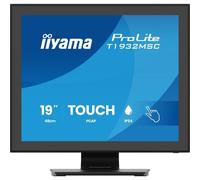 iiyama Prolite T1932MSC 19" 1280 x 1024Pixeles Mesa Negro - Monitor (48,3 cm (19"), 5 ms, 225 CD/m², 800:1, Capacitiva, 1280 x 1024 Pixeles)