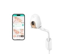 Monitor Inteligente de bebés Cubo Ai Plus con Montaje en Pared | Cámara de visión Nocturna HD con alertas de Seguridad para bebés con IA | Compatible con iOS, Android y Smart Home