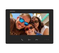 Monitor Interior Hikvision DS-KH7300EY-TE2 7'' Táctil TFT 2 Hilos Botones Físicos y Virtuales Negro