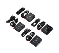 Monitor intrauditivo inalámbrico de 2.4 G, auriculares de monitoreo intraurales recargables con transmisor receptor uno a más para ensayo de banda/actuación en vivo (1 tran 3 receptores)