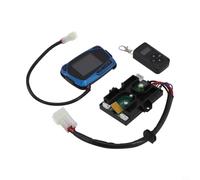 Monitor LCD de calentador de estacionamiento diésel de aire con control remoto y placa base, compatible con unidades de 3 KW/5 KW/8 KW para un funcionamiento eficiente de calor de cabina y modo meseta