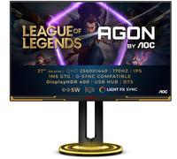 Monitor LED Agon IPS 27 AG275QXL Quad HD (Negro Dorado) - AOC