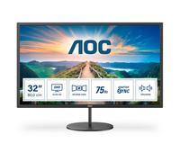 AOC V4 Q32V4 pantalla para PC 80 cm (31.5") 2560 x 1440 Pixeles 2K Ultra HD LED Negro