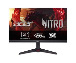 Monitor LED Gaming 27 Pulgadas Acer Nitro VG270UX1BMIIPX TFT QHD 200Hz 0.5ms VESA 100x100