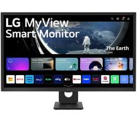 Monitor LED inteligente MyView IPS de 315 32SR50F-B Full HD (negro) - LG