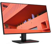 Lenovo ThinkVision P27h-20 27.0" QHD IPS Monitor 4 ms HDMI 1.4 + USB Type-C + DP 1.2 + DP(Out) 4 lados sin bordes con Ethernet Altavoces Regulable en altura Rotacion vertical en la peana - Negro