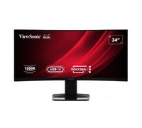 Viewsonic Display VG3419C pantalla para PC 86,4 cm (34") 3440 x 1440 Pixeles UltraWide Quad HD LED Negro