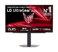 MONITOR LG, 27 PULGADAS, 27GX704A-B, 68,6 CM, 2560 X 1440 PIXELES, QUAD HD, OLED, 0,03 MS, NEGRO 27GX704A-B