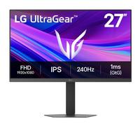 LG 27G440A-B - Monitor Gaming Ultragear, 27", IPS, 1920x1080, 16:9, 240 Hz, 1 ms/HDR10/NVIDIA G-Sync/FreeSync Premium, No Curvo, Altura Ajustable, Negro Mate