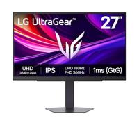 LG UltraGear 27G810A Monitor Gaming 27" UHD 4K 180Hz / FHD 360Hz, IPS 1ms (GtG), G-Sync Compatible, AMD FreeSync Premium, VRR, HDR 400, HDMI 2.1, DP, Hub USB, AUX, Stand ajustable, Negro