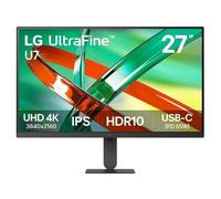 Monitor Profesional LG UltraFine 27U730B-B 27'/ 4K/ Regulable en altura/ Negro