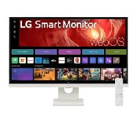 MONITOR LG 27U731SA-W - MONITOR MYVIEW 27", PANEL IPS, (3840 x 2160), 60Hz, 5MS (GTG), WEBOS 24, DCI-P3 90%, AJUSTE EN INCLINACION, BLANCO 27U731SA-W