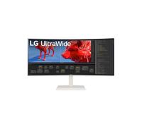 Monitor Profesional Ultrapanorámico Curvo LG 38BR85QC-W 38'/ WQHD+/ Multimedia/ Regulable en Altura/ Blanco
