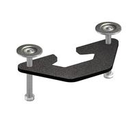 Monitor Mount Reinforcement Plate - Screen Holder Clamp Arm, Desk Protector, Bracket Base Stabilizer, Mount Support Pad, Clamp Reinforcement Accessory, Monitor Arm Base Strengthener,